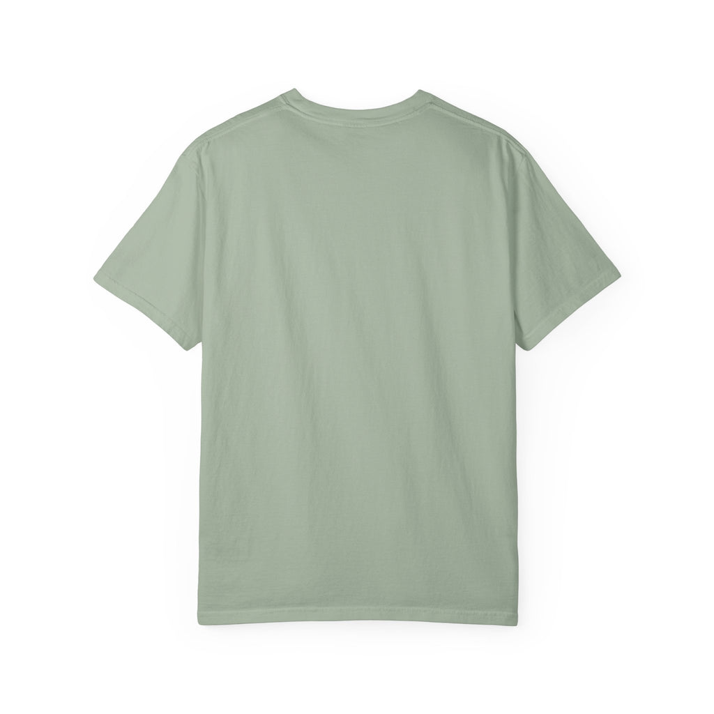 Checkered Football Cherry T-Shirt — Teal Bow Grunge Sports Tee