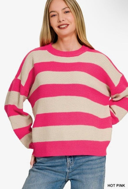 Hottie in Pink Sweater